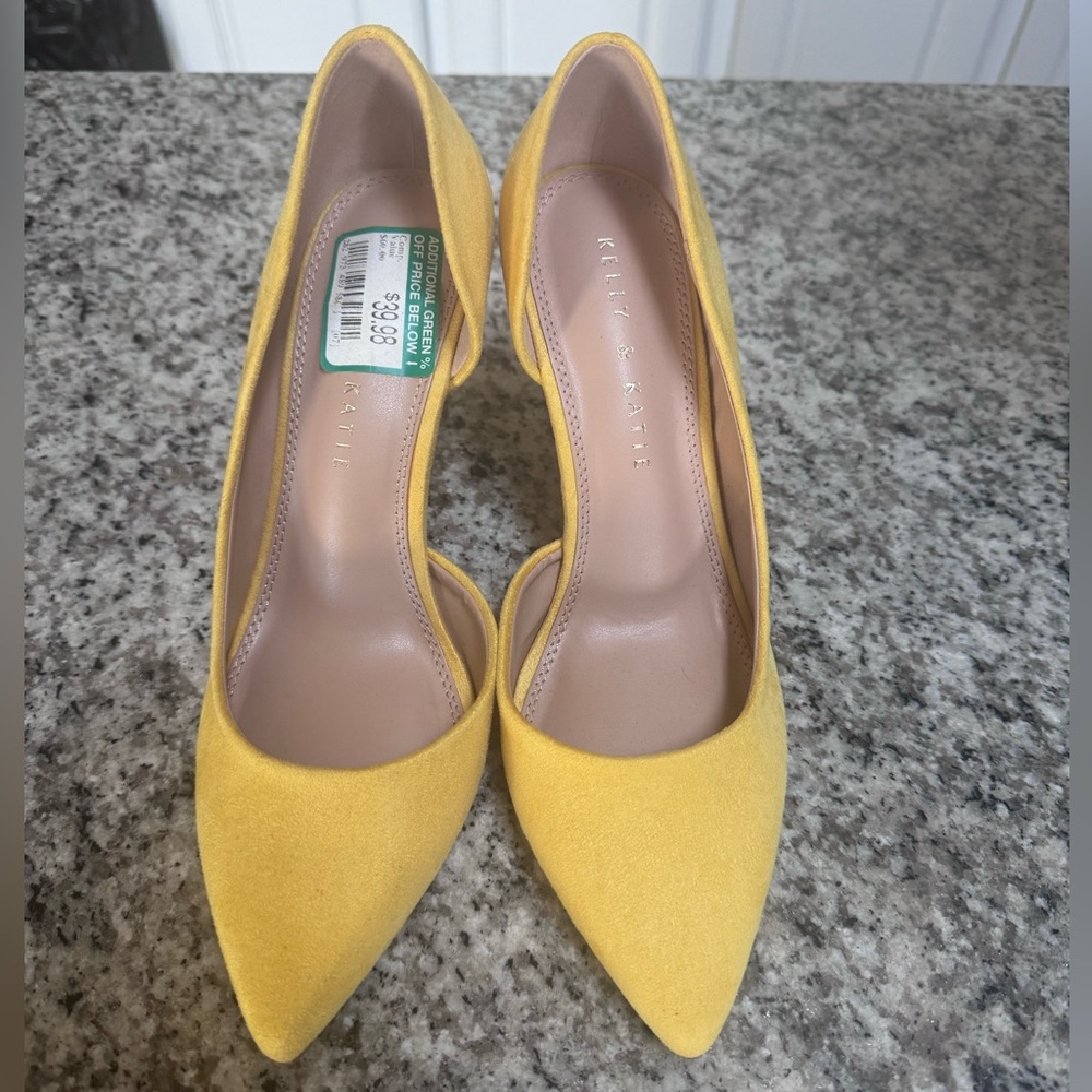 Yellow heels